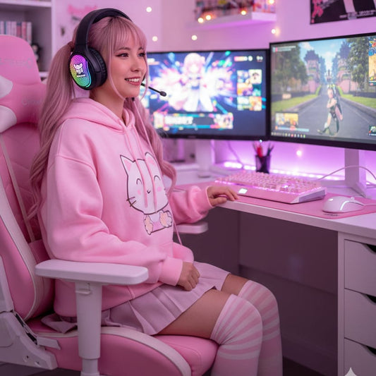 Audífonos Gamer RGB Onikuma X3 con  Micr