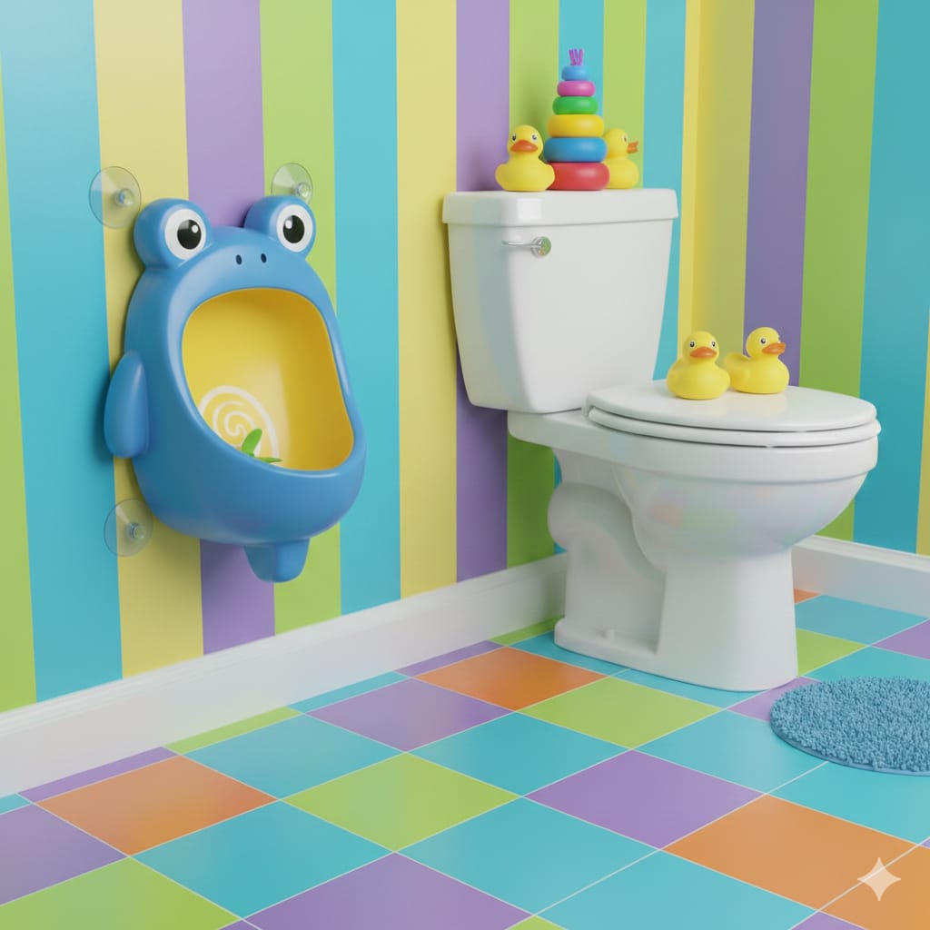 Urinario Sapo Para Niños