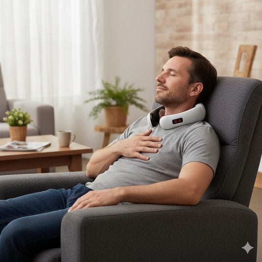 Electro Estimulador Masajeador Cuello